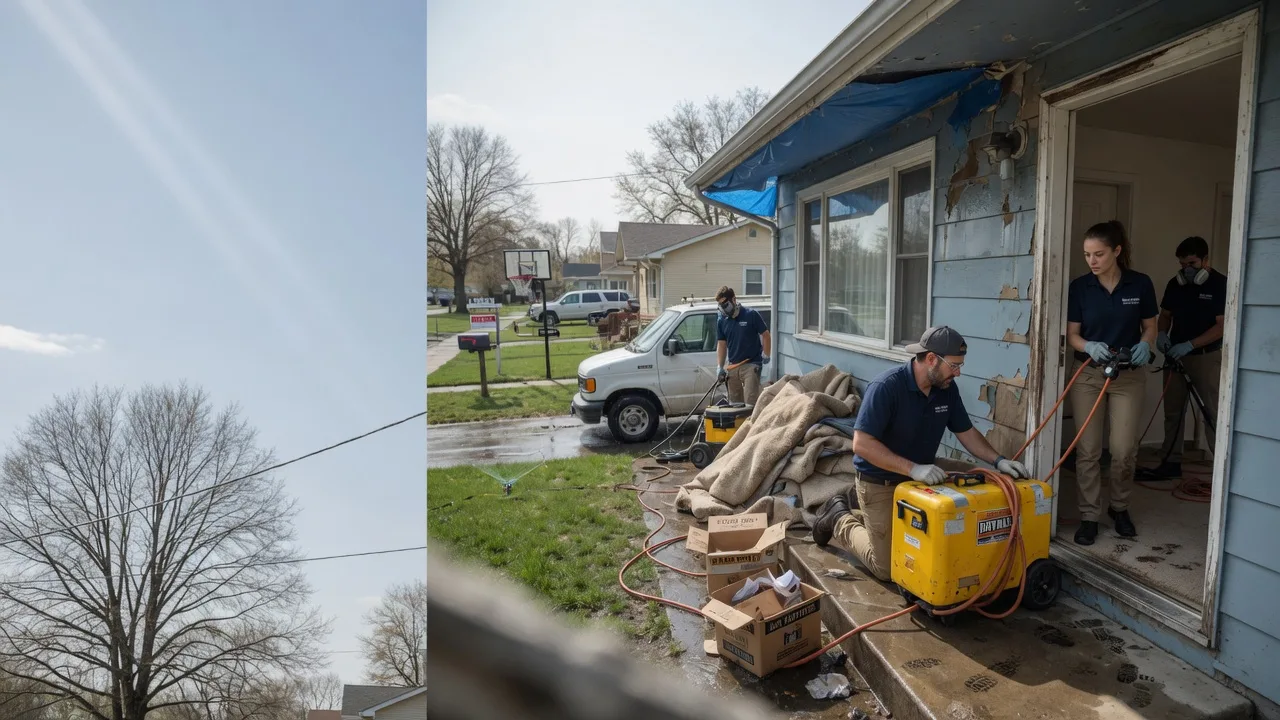 Basement Flood Cleanup in Patch Grove, WI near me